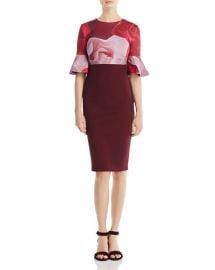 Ted Baker Tzalva Porcelain Rose Dress x at Bloomingdales